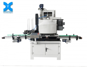Four-wheel automatic can sealing machine